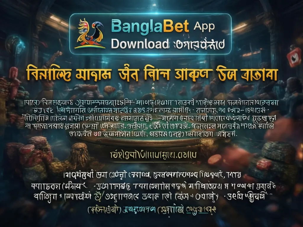 BanglaBet Mobile App Interface